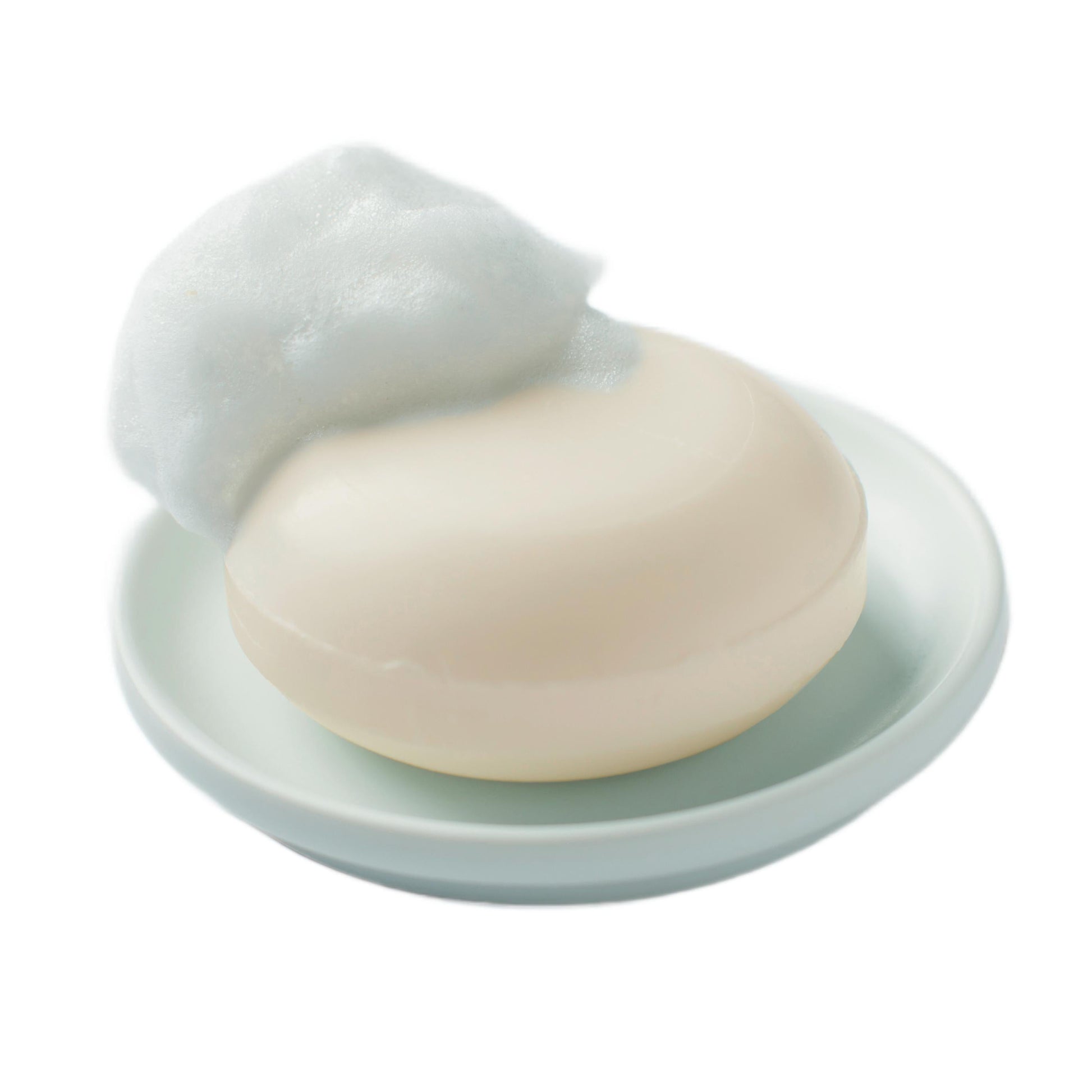 Inaho Gentle Rice Bran Foaming Facial Cleanser Bar 60g in its eco-friendly white and brown packaging