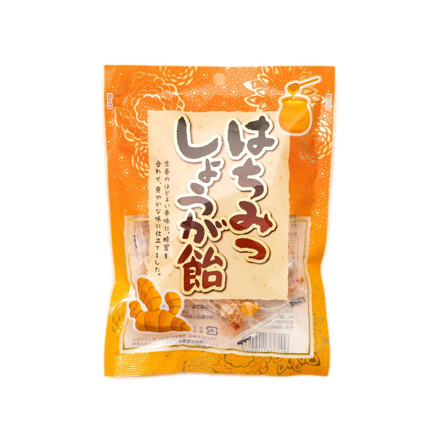 Irie Japanese Honey Ginger Hard Candy: Soothing, Refreshing, Mildly Spicy 80g