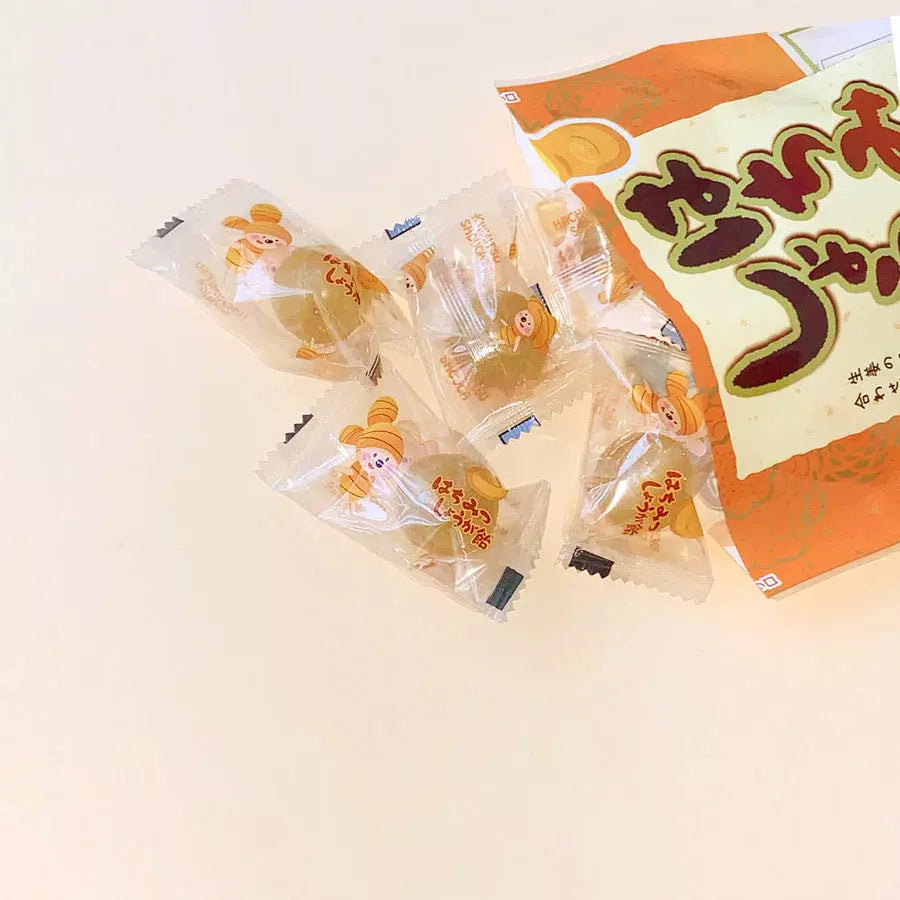 Irie Japanese Honey Ginger Hard Candy: Soothing, Refreshing, Mildly Spicy 80g