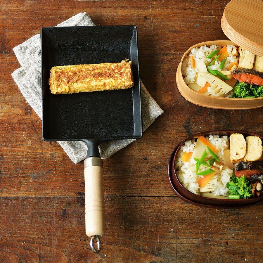 Iwachu Nambu 18cm Cast Iron Tamagoyaki Pan – Premium Japanese Cooker