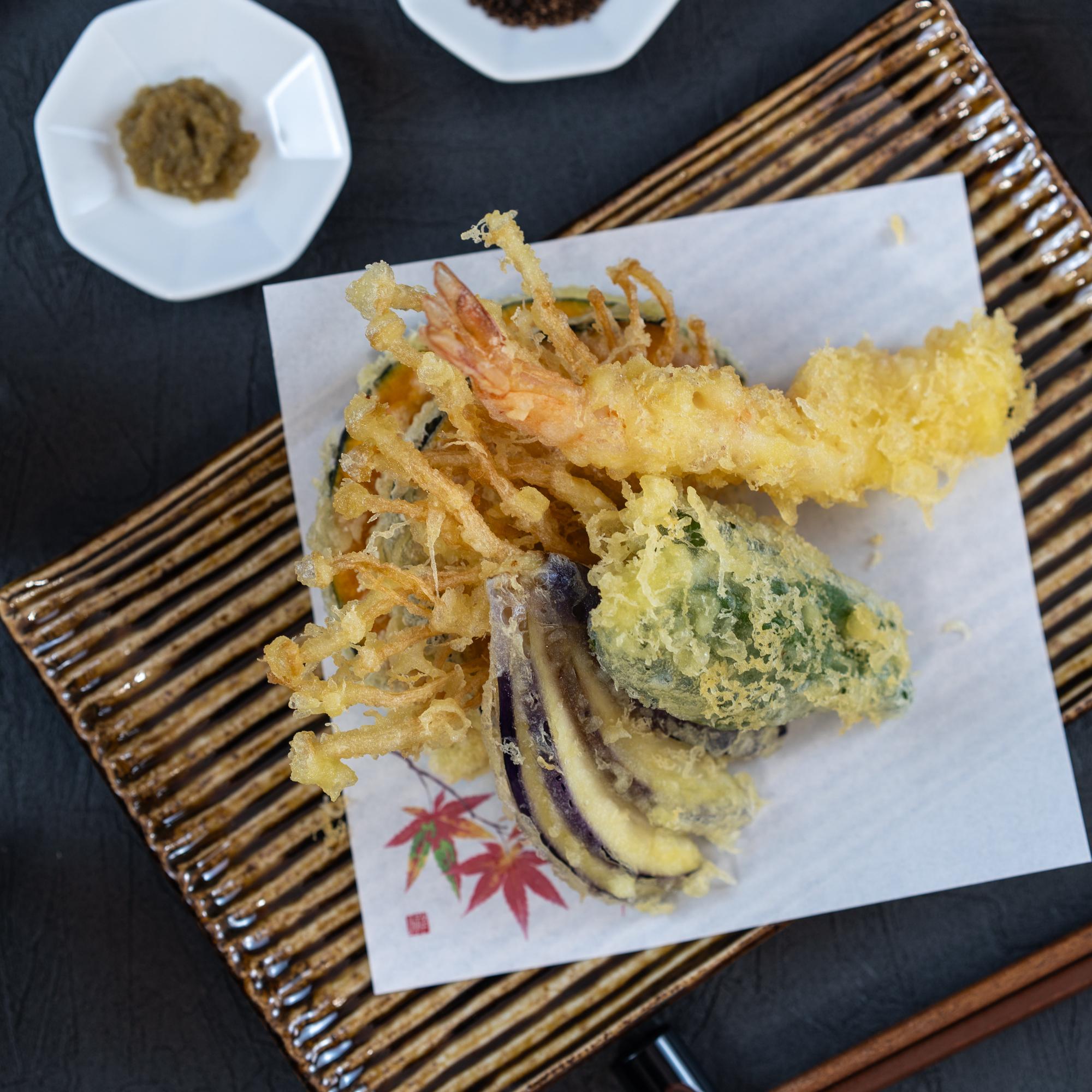 J Taste Authentic Japanese Tempura Kit with 7 Premium Ingredients