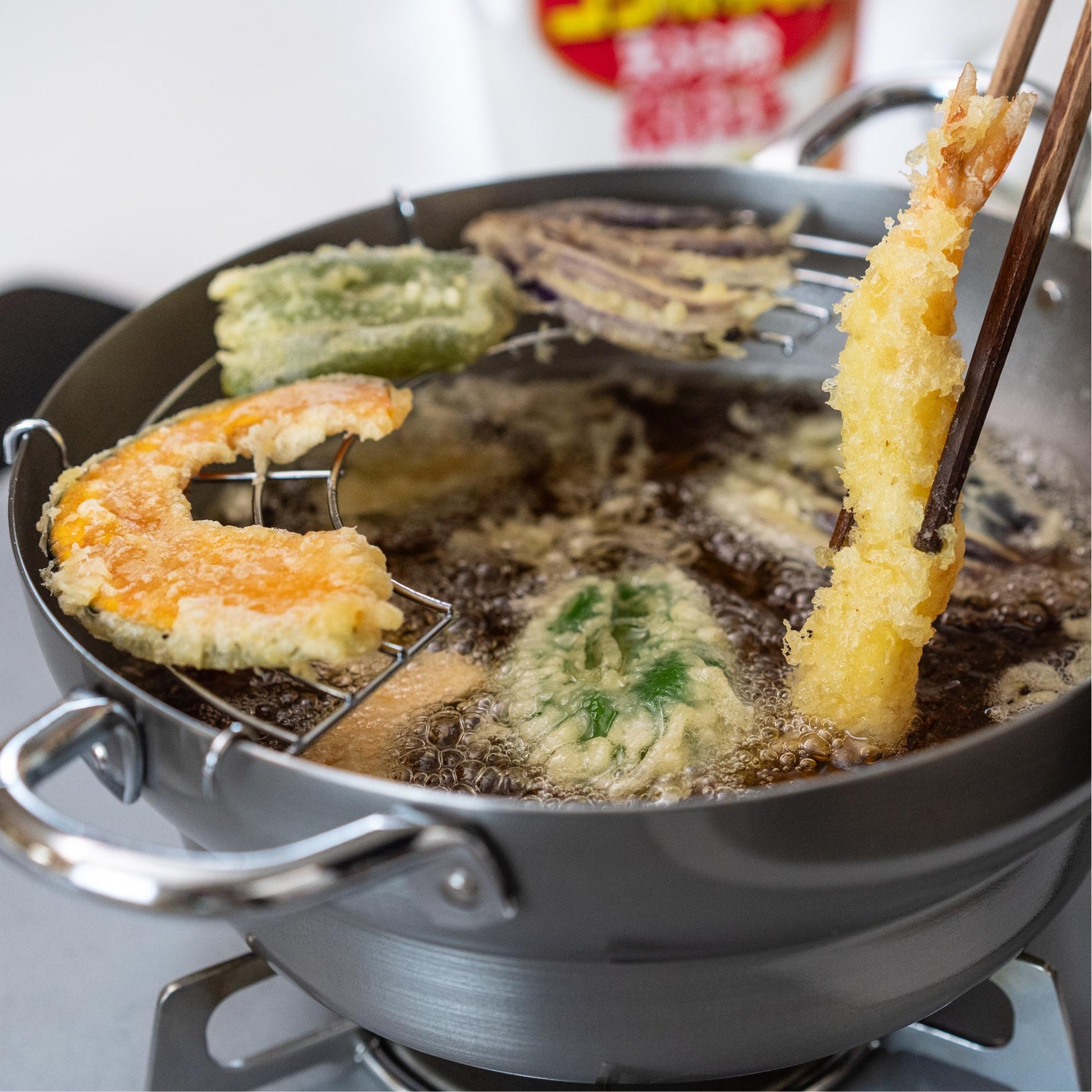 J Taste Authentic Japanese Tempura Kit with 7 Premium Ingredients