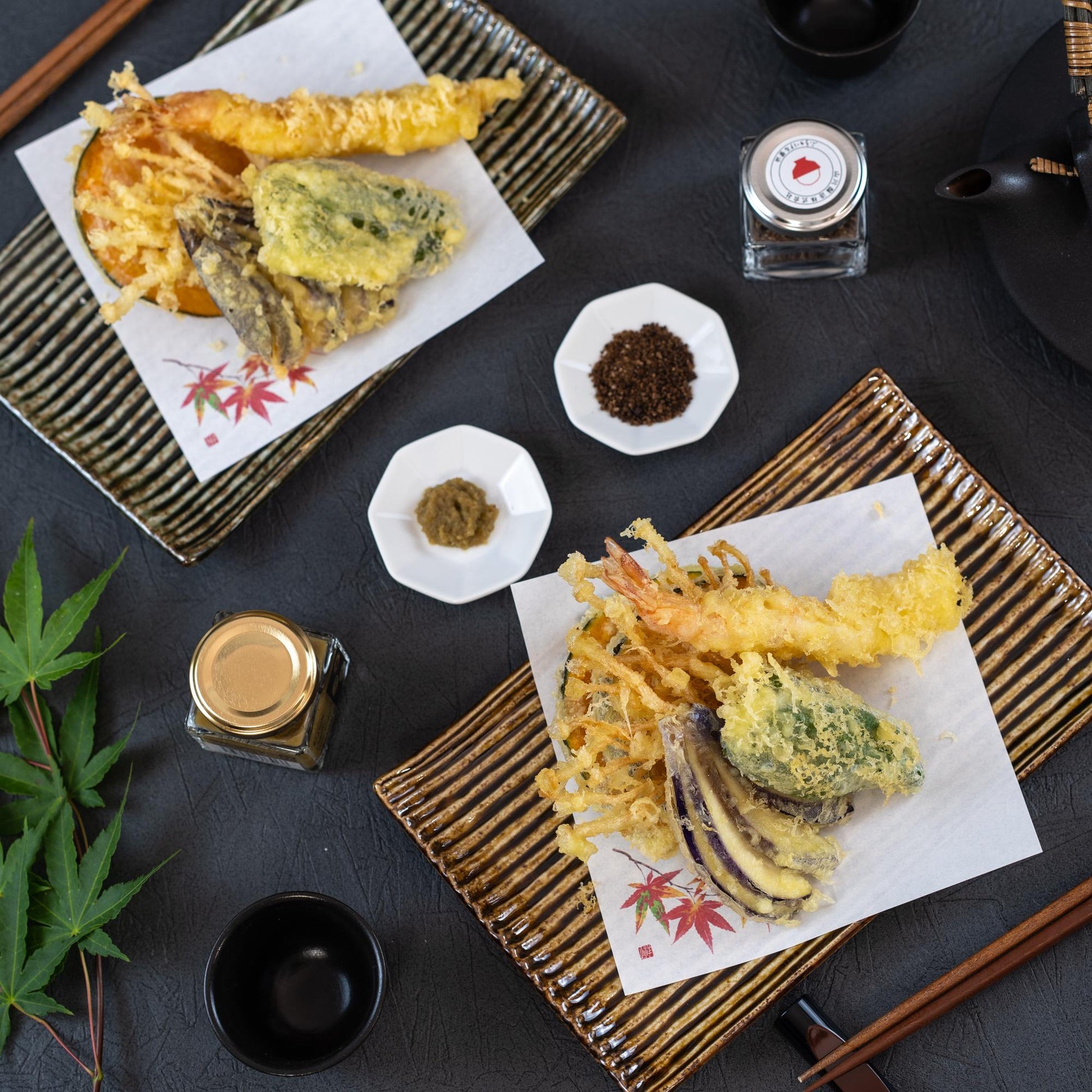 J Taste Authentic Japanese Tempura Kit with 7 Premium Ingredients