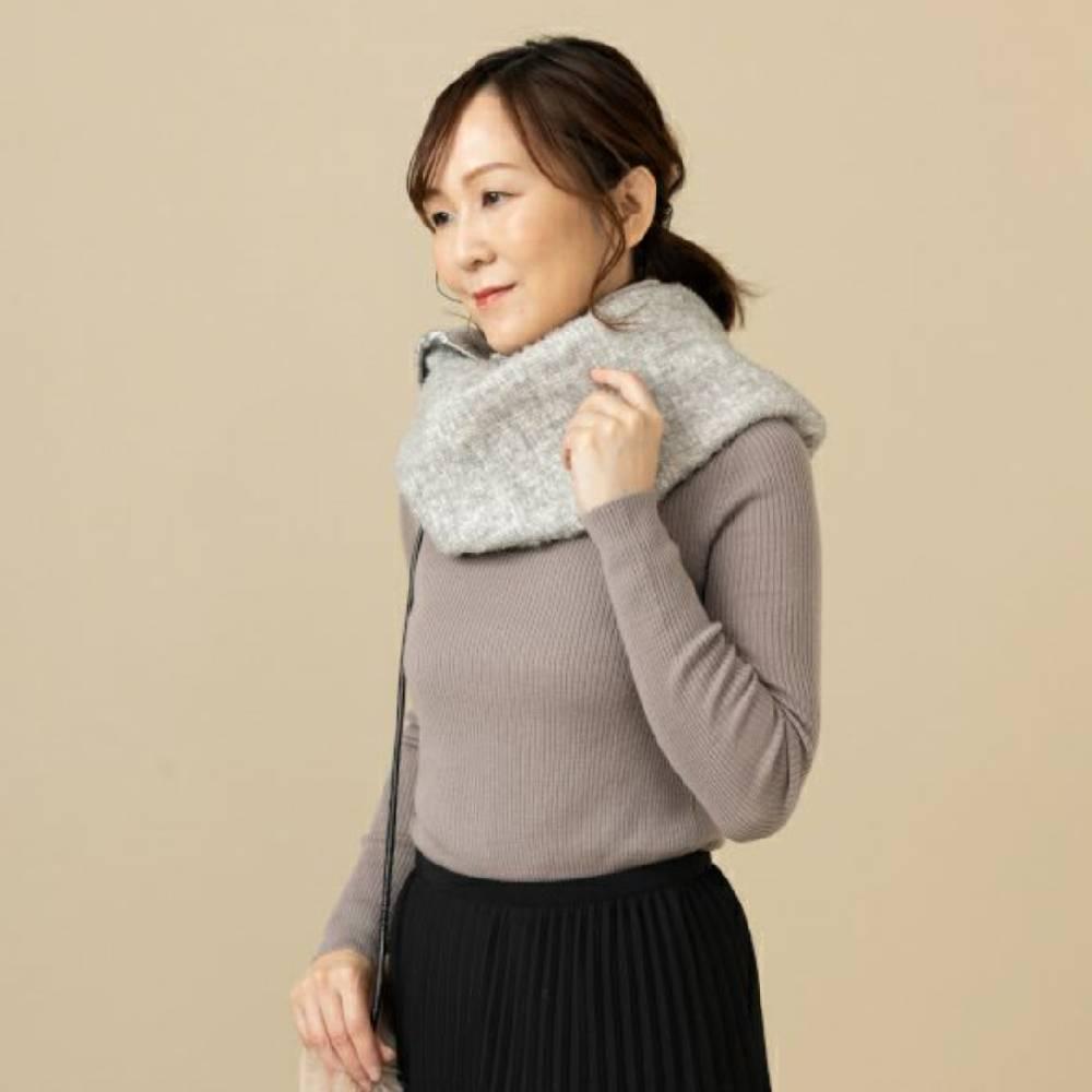 Jogan Ultra-Soft Baby Alpaca Wool Fluffy Thermal Scarf 75x45cm
