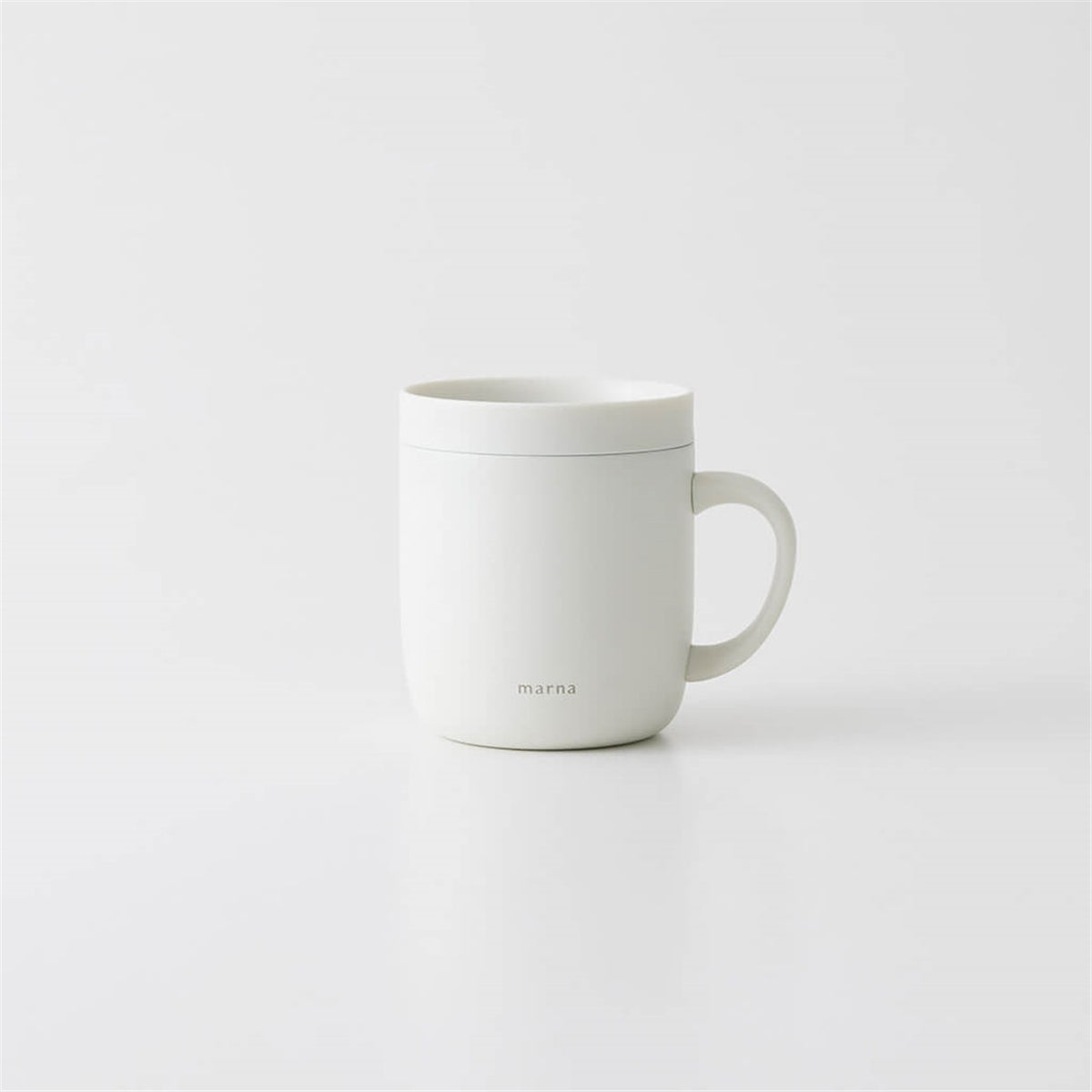 marna 360 Cup, 360 Cup 260 mL in Clay Beige, Calm White or Slate Black, Vacuum Double-Wall Stainless Steel That Keeps Drinks Hot or Cold, Hand Wash, Made in China, 11.8 x 10.5 x 8.7 cm and 185 g, Clay Beige or Calm White or Slate Black