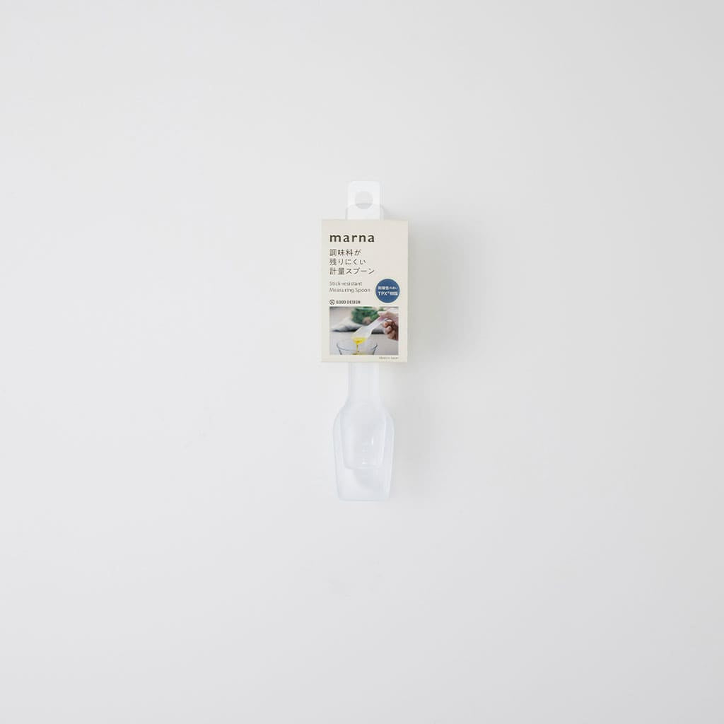 marna Measuring Spoons That Release Seasoning, Clear