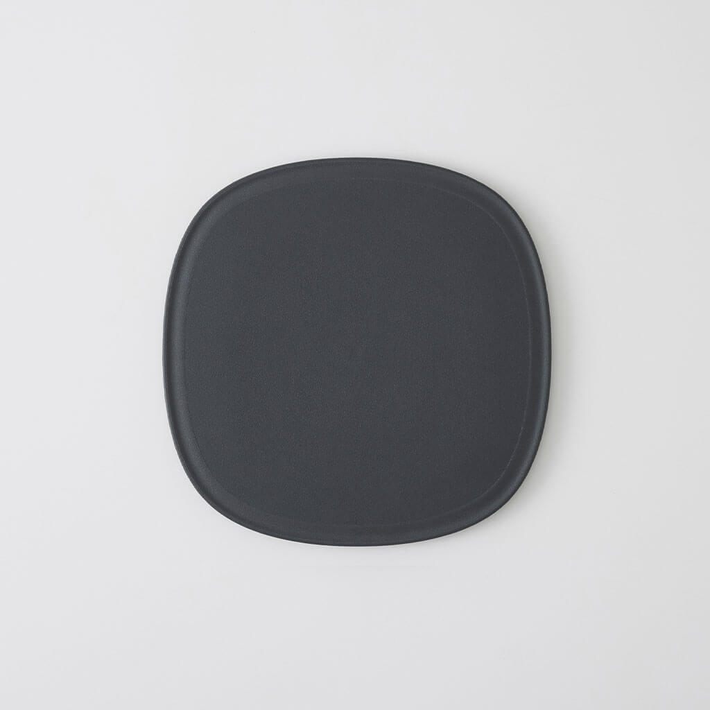 marna Scratch-Resistant Cutting Board S, Scratch-Resistant Cutting Board S in Dark Grey or Grey, TPU Surface With Antibacterial Cut Face, Finger Notch for Lifting, Bleach Safe, Not for Boiling, Made in China, 23 x 23 x 1.1 cm and 408 g, Dark Grey or Grey