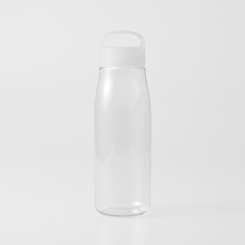 marna Daily Water Bottle, Daily Water Bottle 1 L Tritan Bottle With Wide Handle, One-Twist Lid, No Seal Ring, Wide Mouth, Room-Temperature Use, Made in Japan, 8.4 x 8.4 x 26.6 cm and 140 g, Spring Blue or Slate Black or Coral Red or Calm White