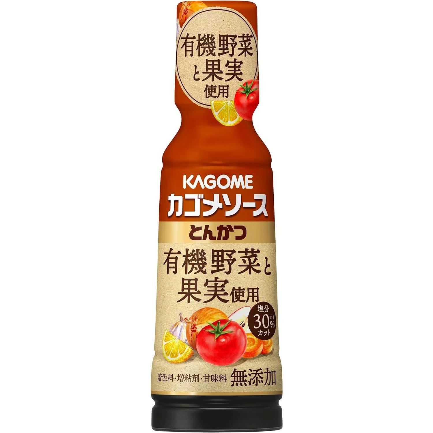 Kagome Low Sodium Organic Tonkatsu Sauce – 175ml Premium Japanese Condiment