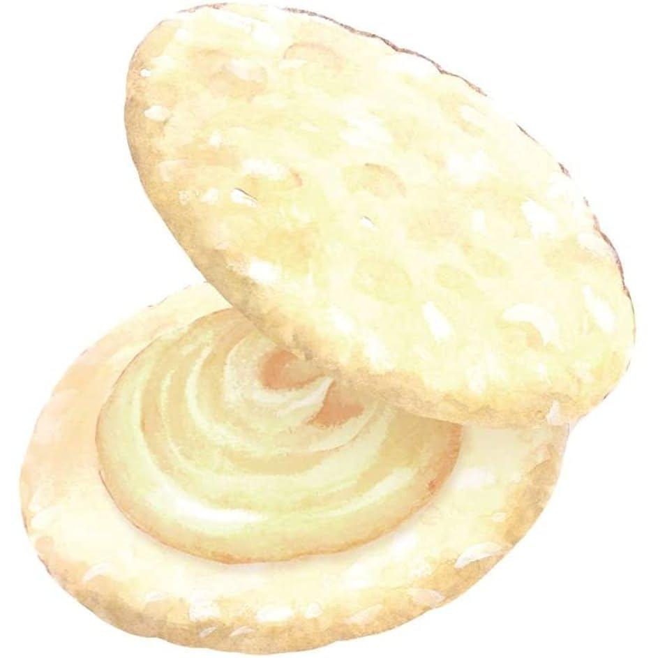 Kameda Shiroi Fusen Milk Cream Soft Rice Crackers 3-Pack