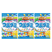 Kasugai Tsubu Mixed Soda Flavor Gummy Candy Pack 3×80g
