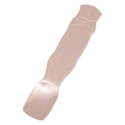 Katariki Pink Gold Sea Otter Aluminum Ice Cream Spoon showing the thermal conductive tip and sea otter handle design