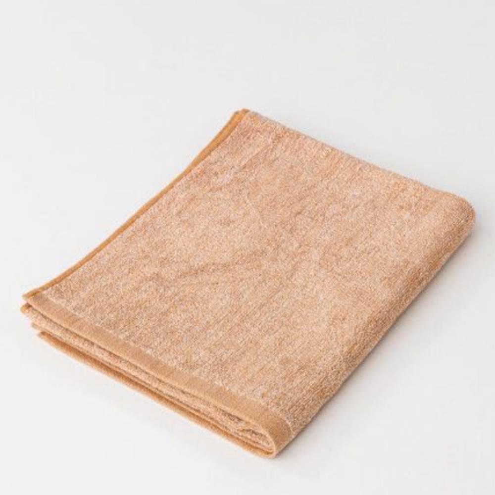 Kawac Quick-Dry Soft Face Towel in Beige, 34x80cm size, showing soft microfiber texture