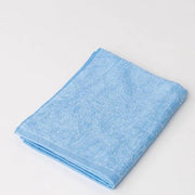 Kawac Quick-Dry Soft Face Towel in Blue, 34x80cm, showcasing its plush microfiber texture