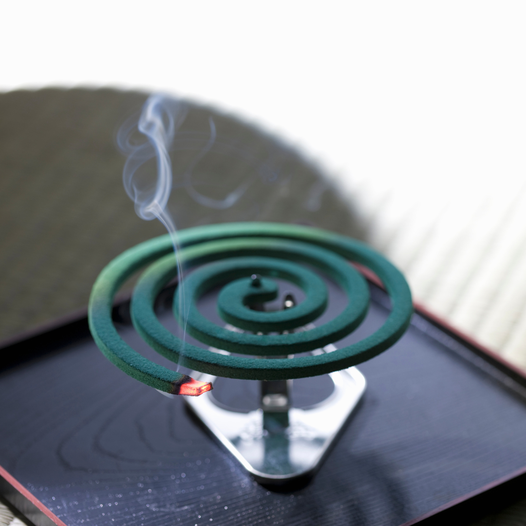 Kincho Mosquito Coil Burner – 30 Natural Long‑Lasting Repellent Coils