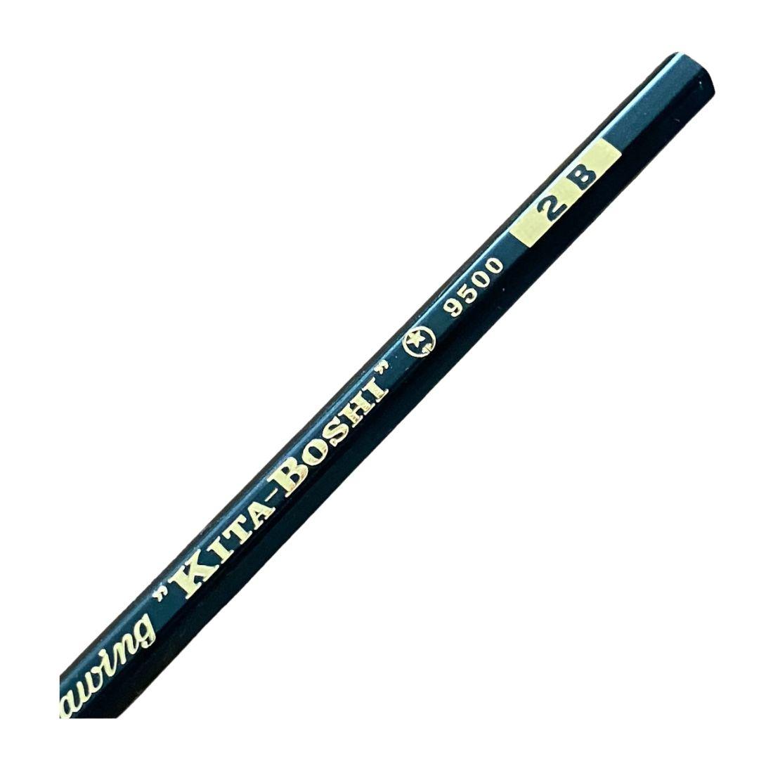 Kitaboshi Tokyo 2B Pencil Set 12 Pieces for Dark Shading