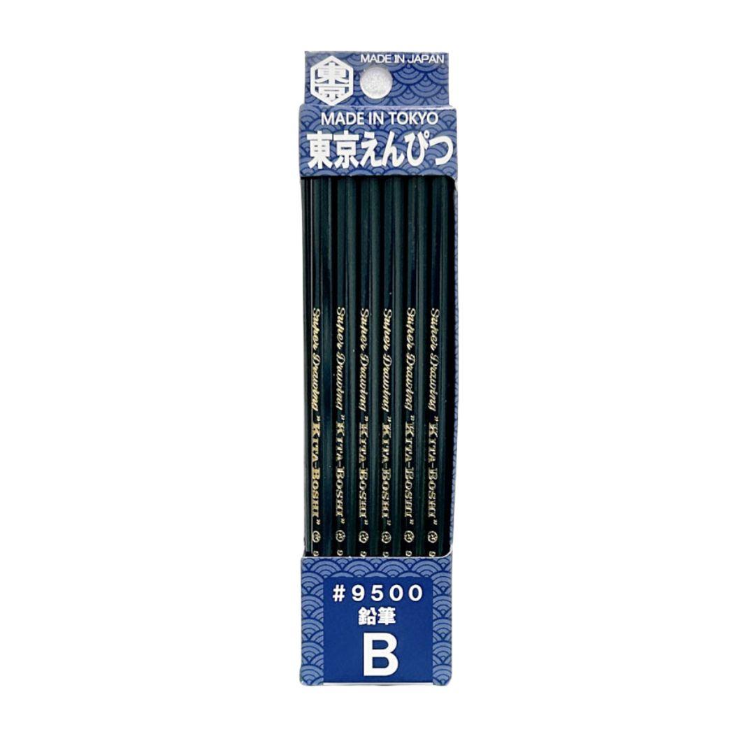 Kitaboshi Tokyo B 9500 Premium Japanese Sketch Pencil Set