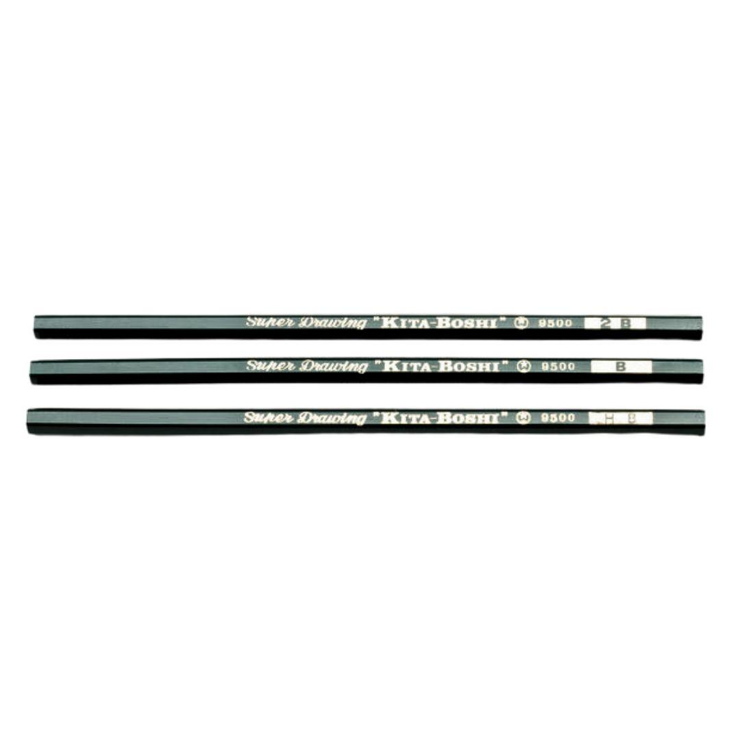 Kitaboshi Tokyo B 9500 Premium Japanese Sketch Pencil Set