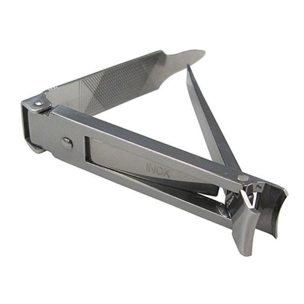 Kiya Ultra Slim Compact Travel Nail Clippers with Built‑in File