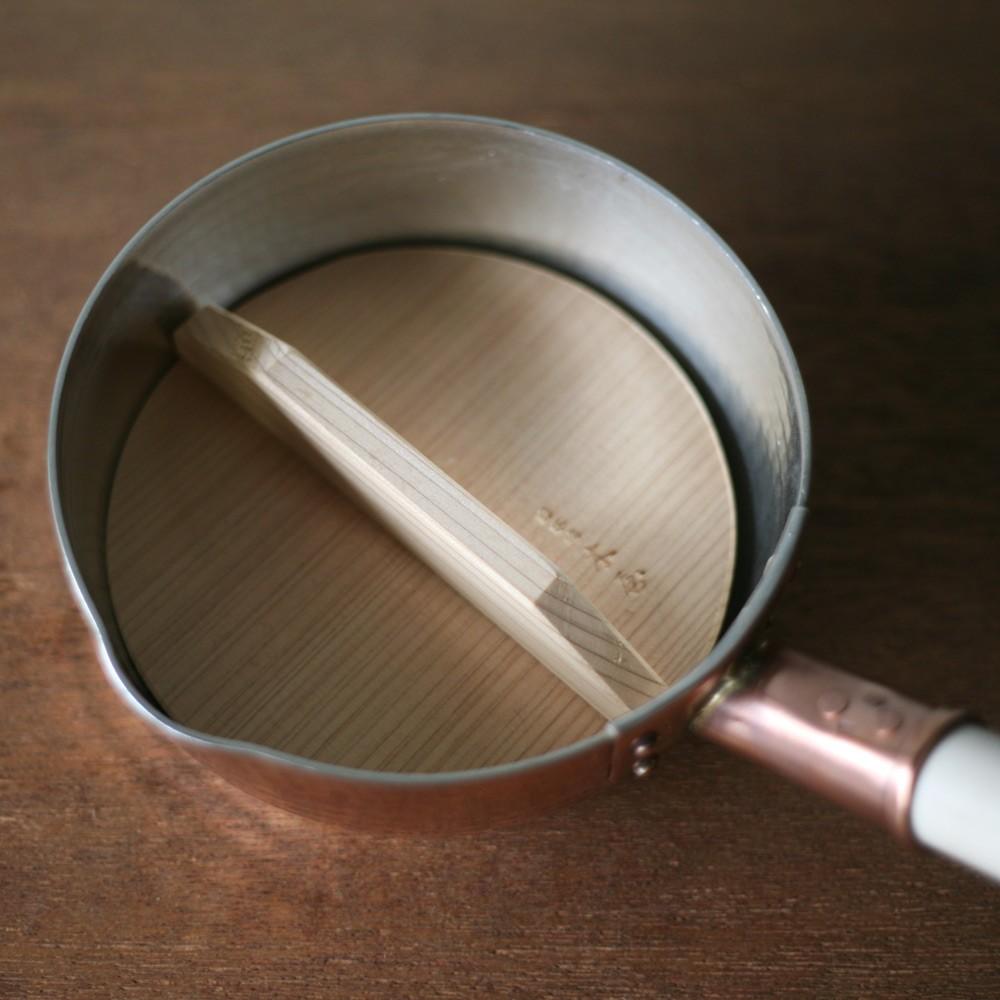 Kiya Kiso Sawara Wood Otoshibuta Drop Lid for Simmering Pots