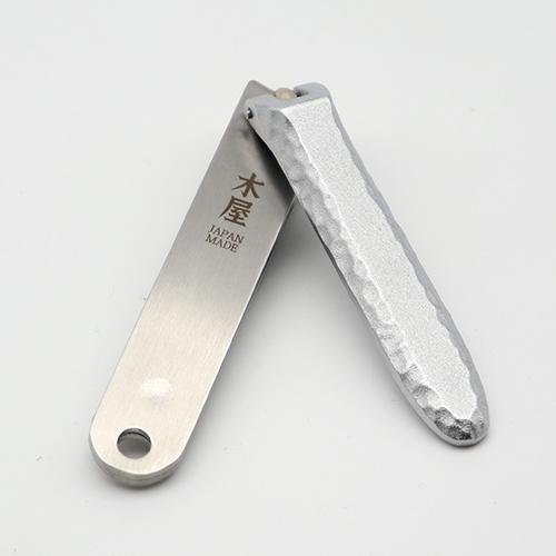 Kiya Premium Hammered Steel Nail Clipper – Ultra Sharp 82mm