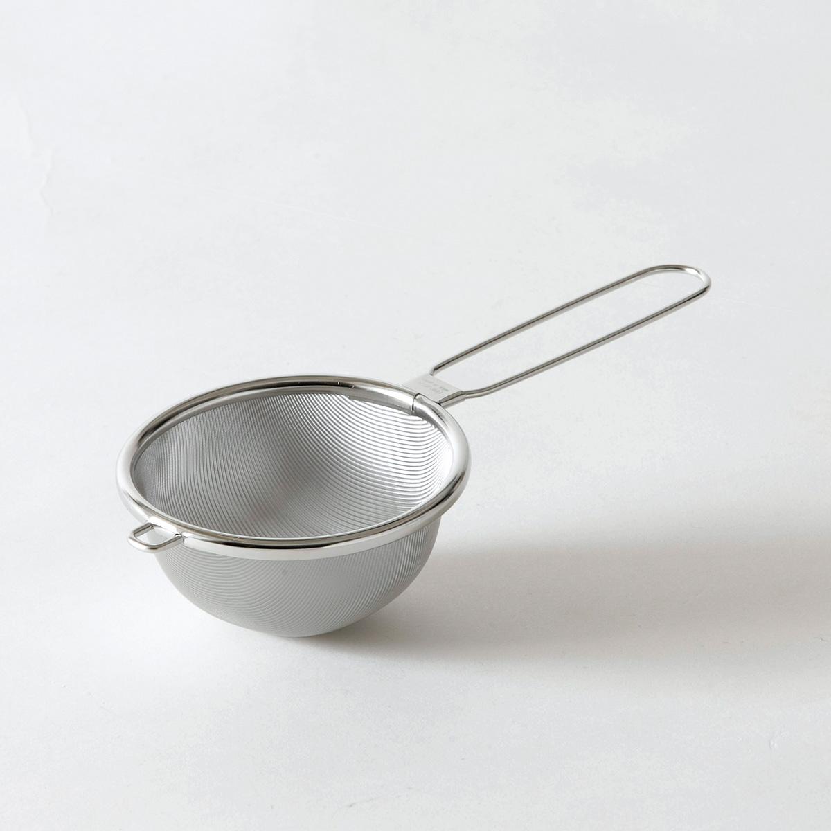 Kogu ultra-fine stainless steel tea strainer featuring a deep precision mesh sieve for loose leaf tea brewing
