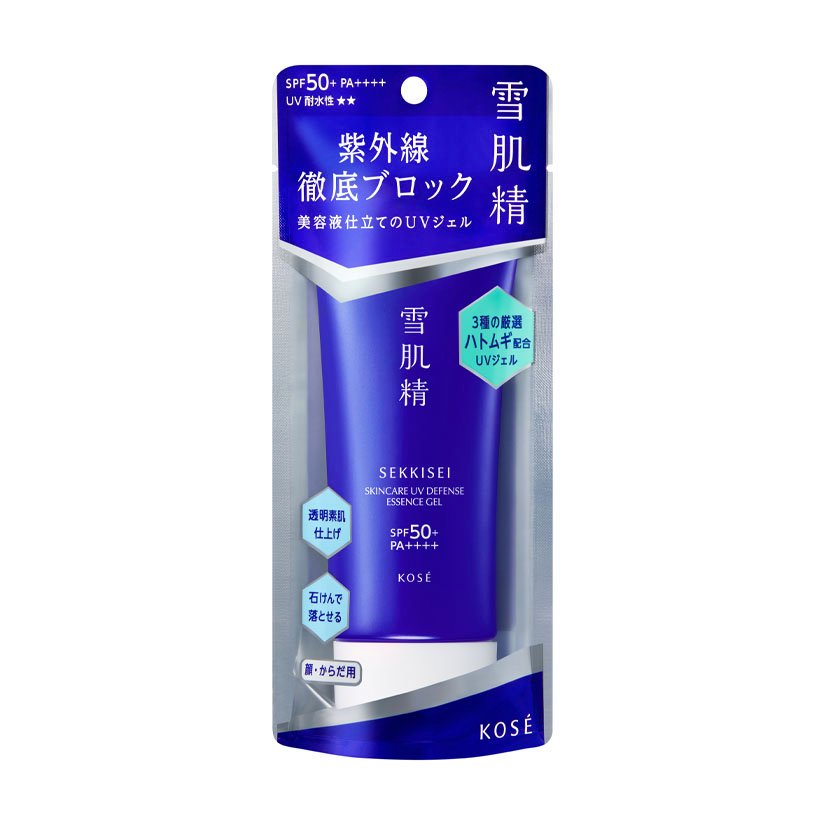 Kose Sekkisei Non-Sticky Brightening UV Gel Sunscreen SPF50+ PA++++ 90g