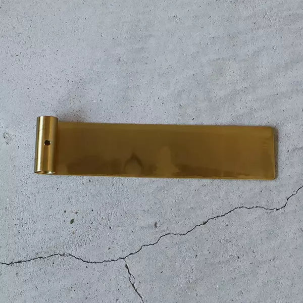 Kousaido Minimalist Brass Plate Incense Holder Japanese Design