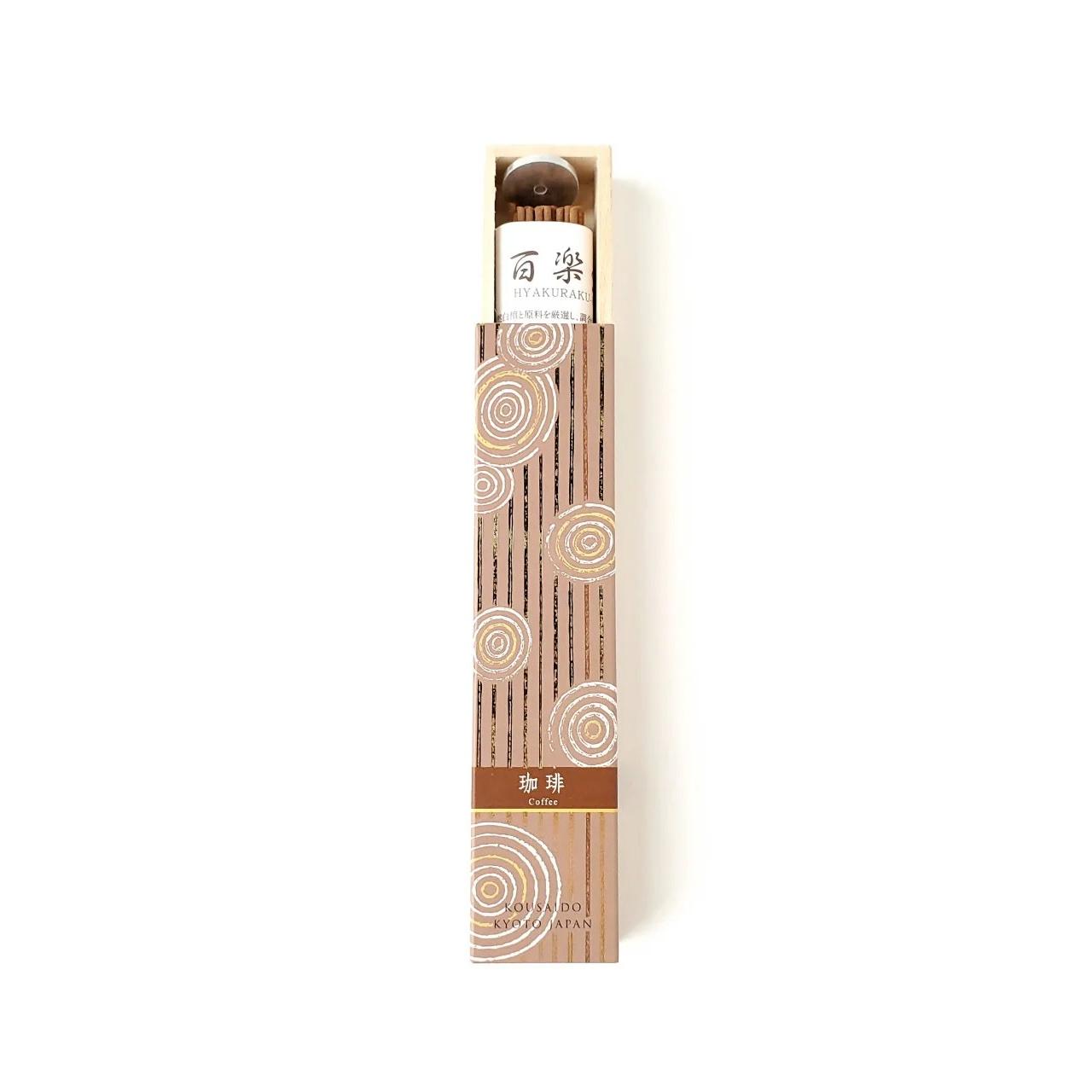 Kousaido Coffee Scent Incense Sticks – 40 Premium Aromatic Sticks