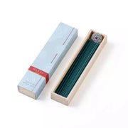 Kousaido Jasmine Incense Sticks with Wooden Box – 40 Premium