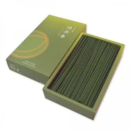 Kousaido Kyoto Low Smoke Matcha Green Tea Incense 70g
