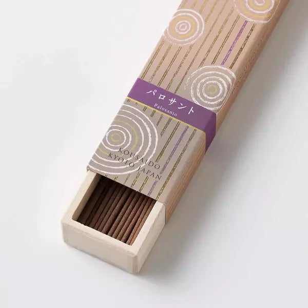 Kousaido Premium Palo Santo Long Incense Sticks – 40 Count