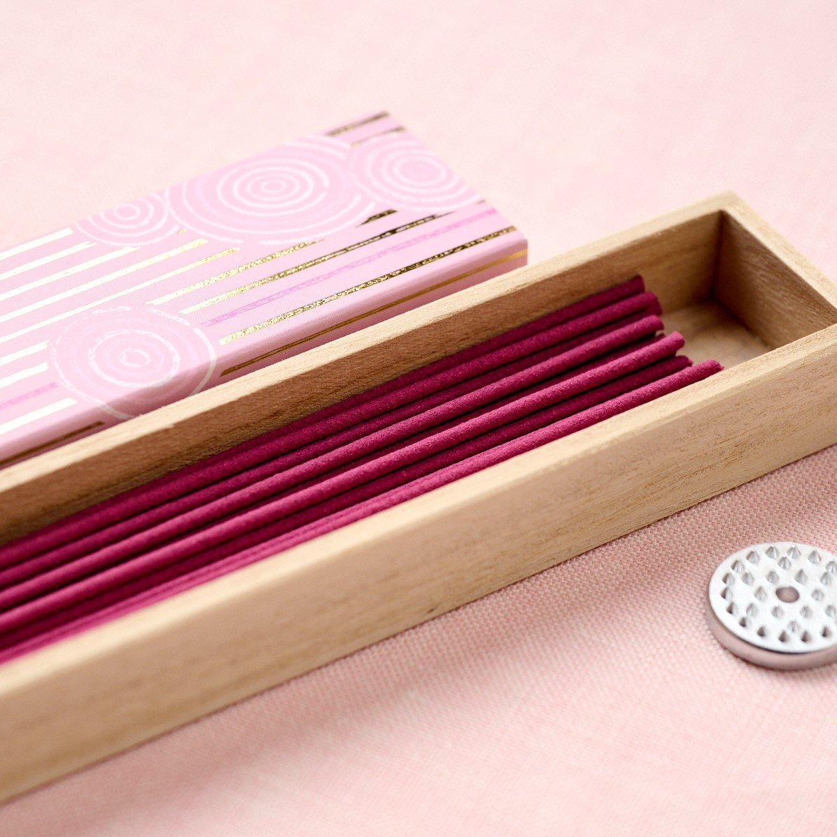Kousaido Premium Sakura Cherry Blossom Incense Sticks with Holder