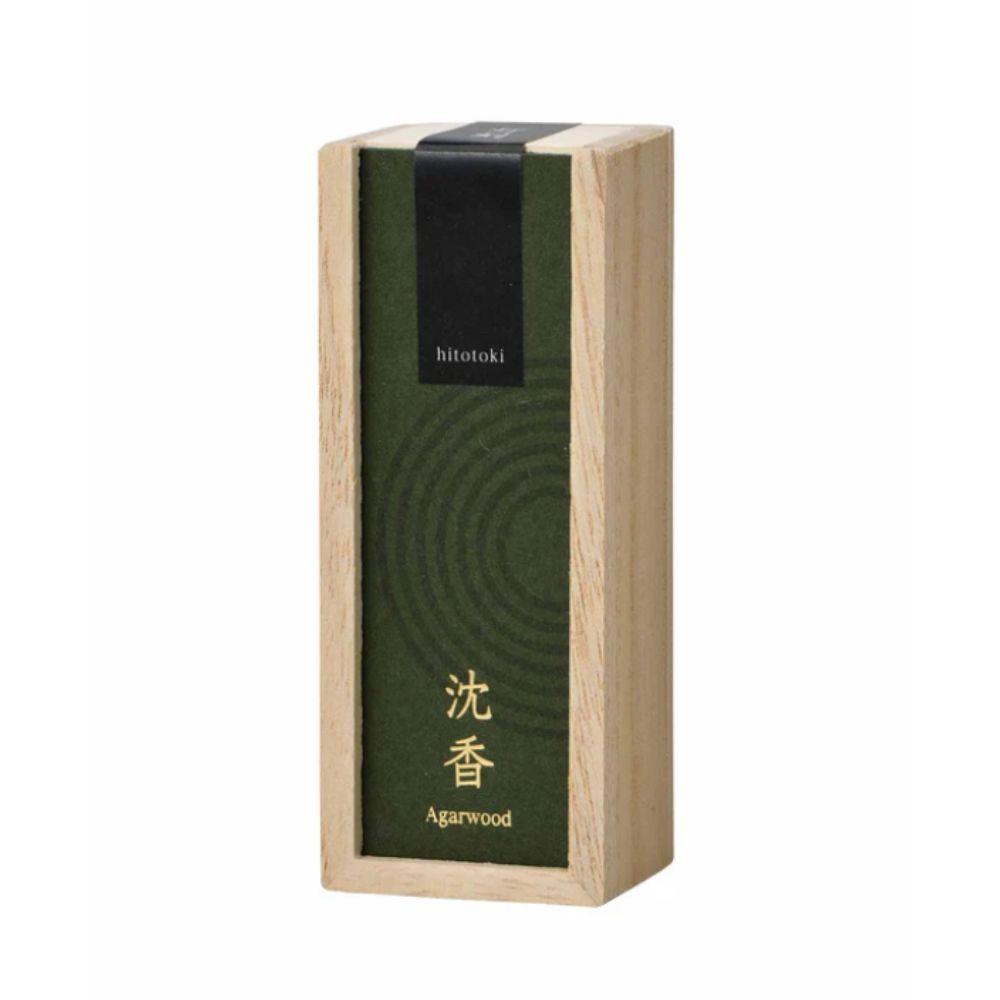 Kousaido Hitotoki Premium Agarwood Incense Sticks in elegant packaging
