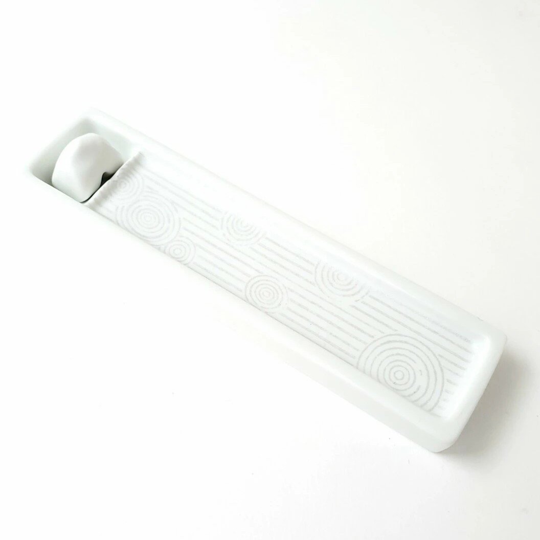 Kousaido Zen Rock Garden Incense Holder – Elegant Japanese Stone Design