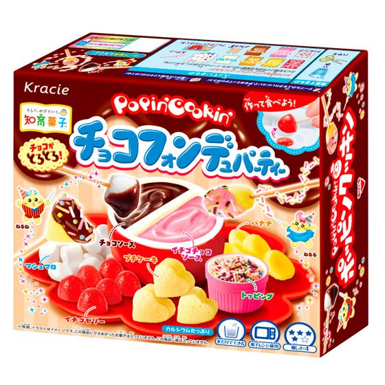 Kracie Popin Kids Chocolate Fondue Kit 31g Pack of 5