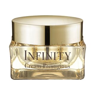 Kose INFINITY Cream Prestigious: Luxurious anti-aging cream for radiant and youthful skin.
