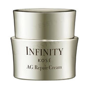Kose INFINITY AG Repair Cream jar and packaging