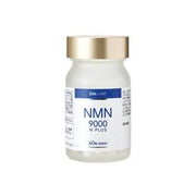 Dr.Select NMN 9000 N Plus bottle showcasing the product and its anti-aging benefits.