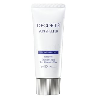 Kose DECORTE Sun Shelter Very Water Resistant Sunscreen SPF 50+ PA++++ bottle