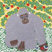 Large Gorilla Design Cotton Furoshiki Wrapping Cloth 100cm
