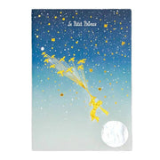 Le Petit Prince Pocket Notebook Foil Stamped Starry Design A6