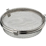 Leye 17cm Stainless Steel Dishwasher Mesh Basket containing small kitchen items
