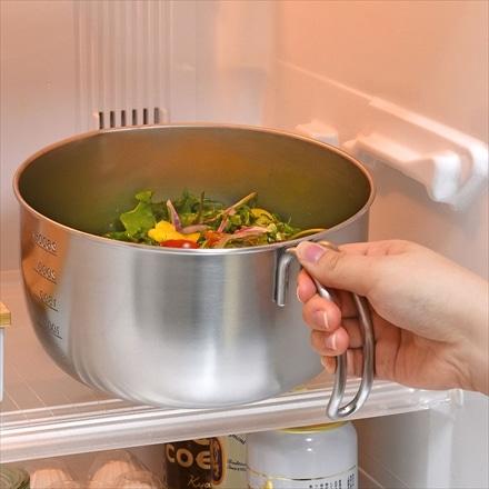 Leye Large Capacity Mixing Bowl with Ergonomic Handle and Pouring Spout 3L