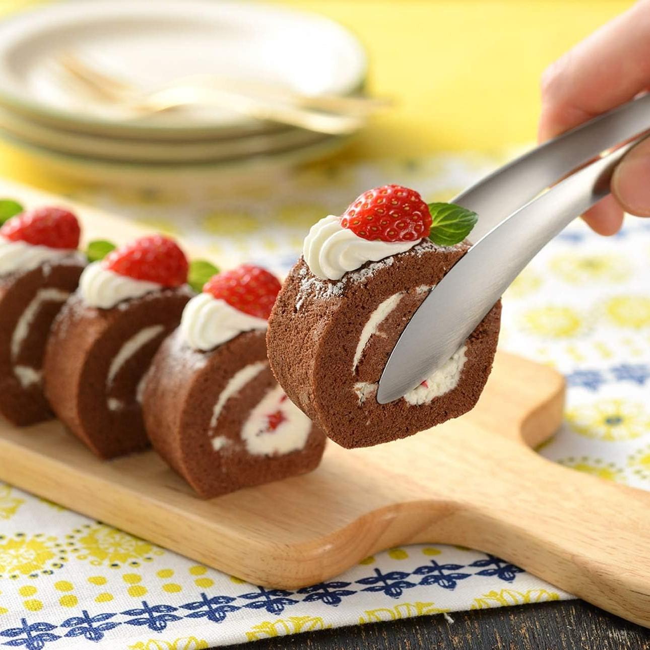 Leye Narrow Fingertip Tongs for Toppings & Garnishes