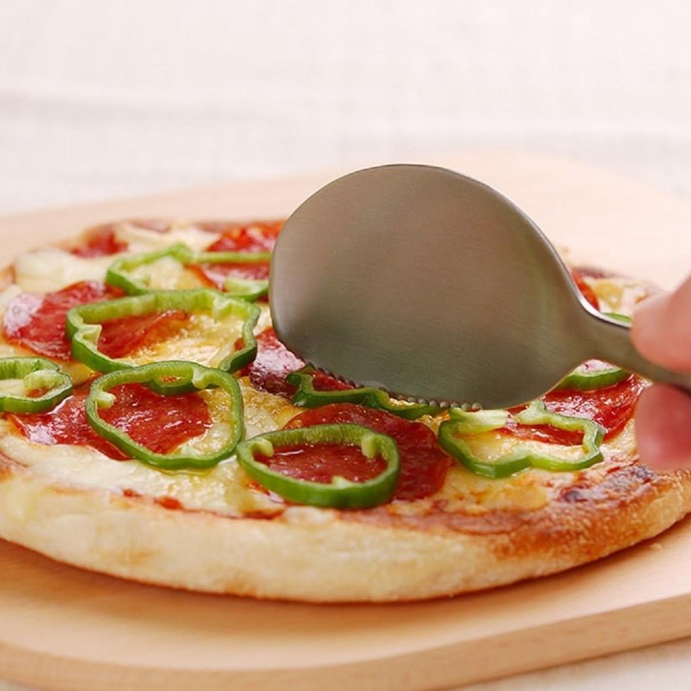 Leye 210mm Serrated Scooping Knife and Serving Spoon