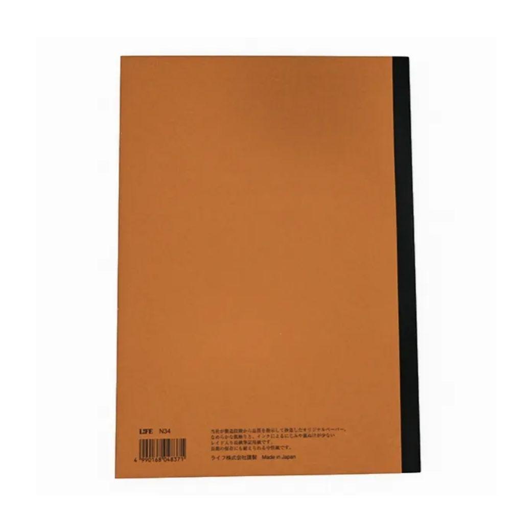Life Noble A4 Unruled Premium Writing Notebook – 100 Pages