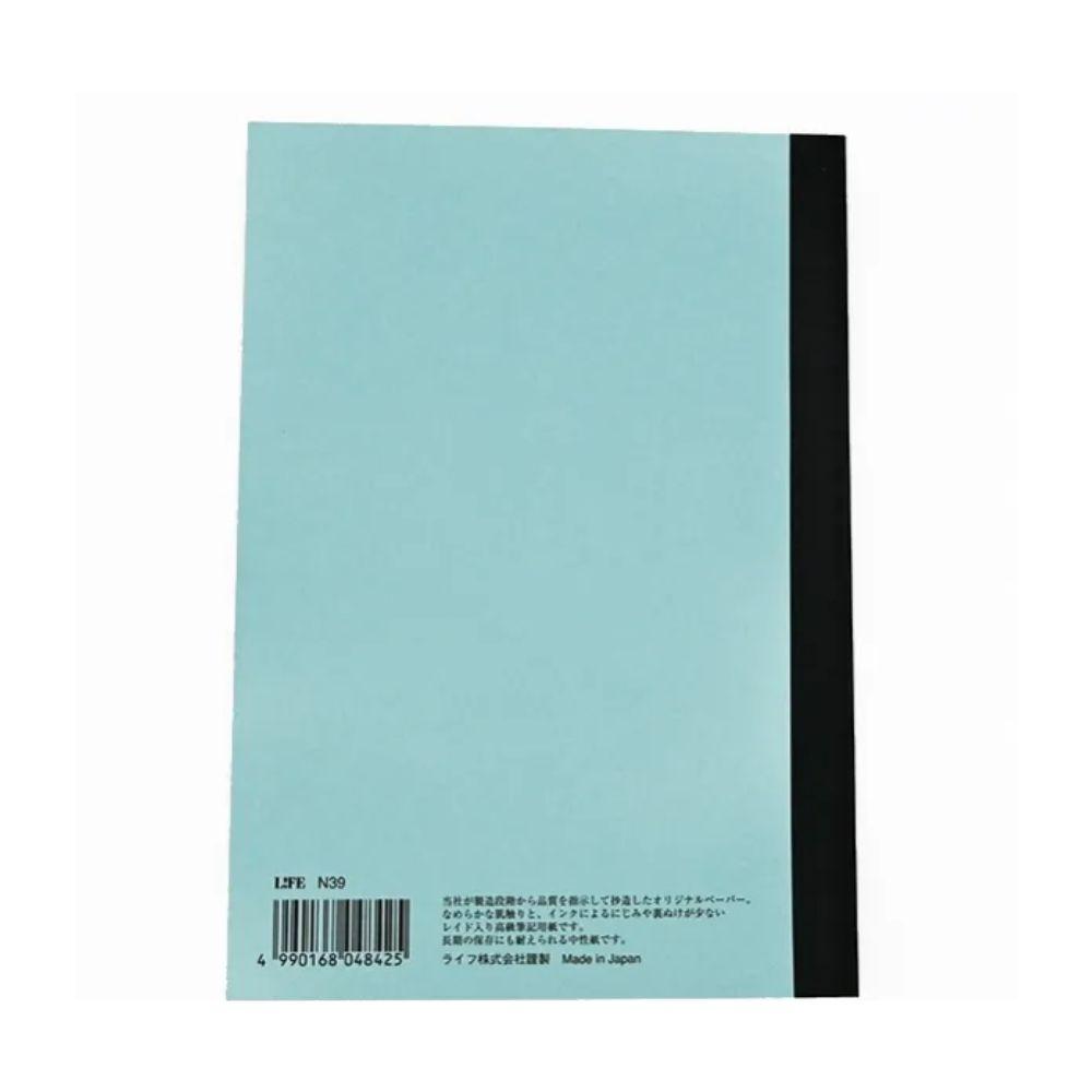 Life Noble A5 College Ruled Notebook – Cream Paper, 100 Pages
