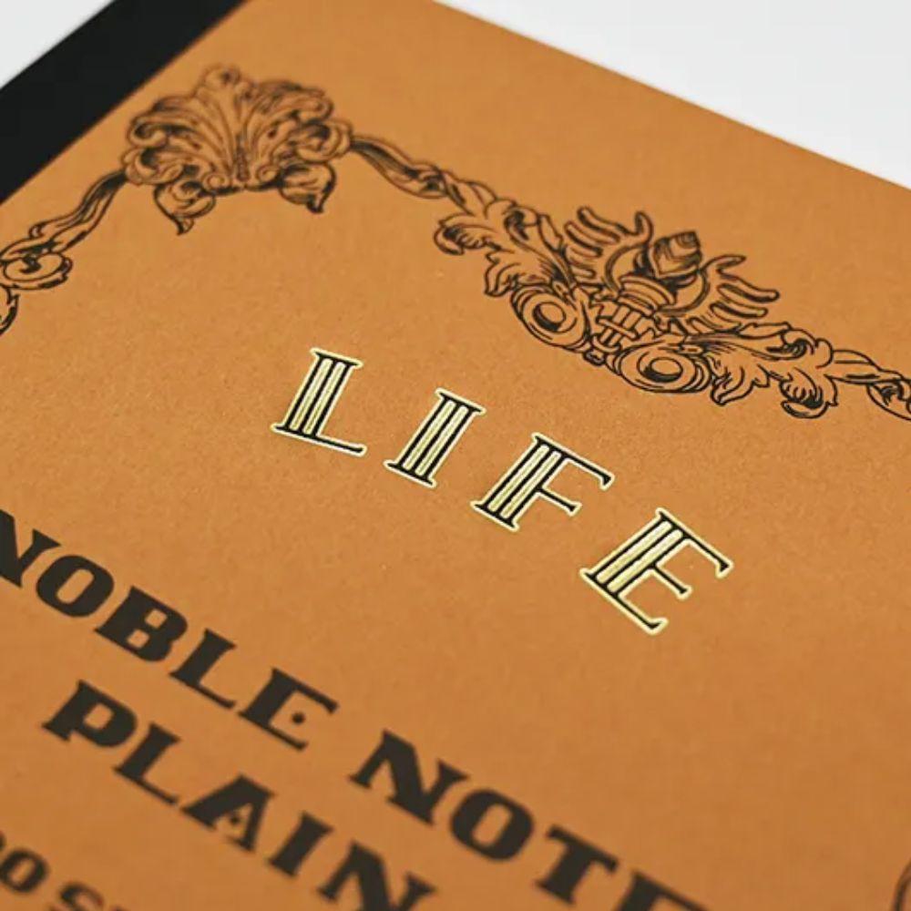 Life Noble A5 Unruled Premium Writing Notebook – 100 Cream Pages