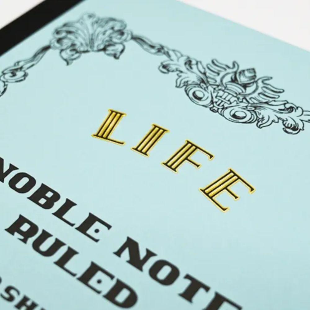 Life Noble B5 College Ruled Notebook 8mm Cream Paper